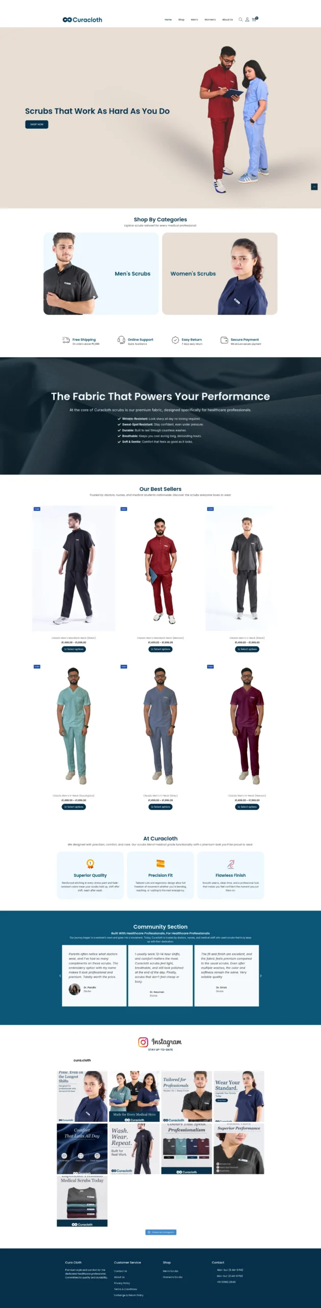 Healthcare Apparel Brand